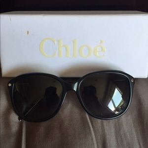 SALE!!!!!! Chloé Ladies Sunglasses Black