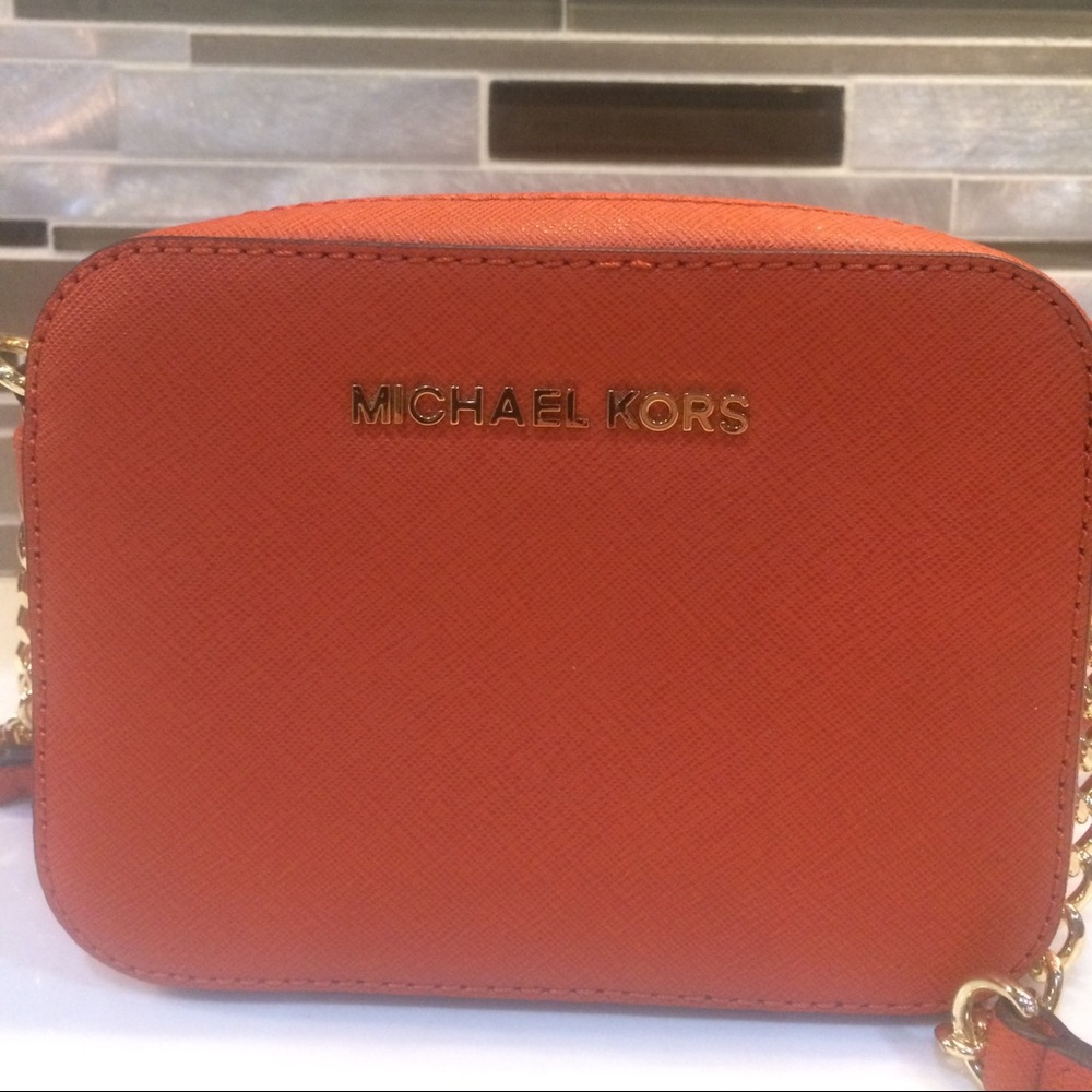 Michael Kors Orange Crossbody