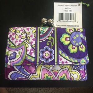 Vera Bradley Wallet NWT Heather pattern