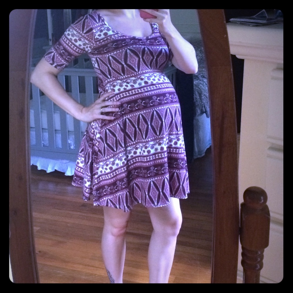 Buttery Soft Bump Friendly Mini Dress
