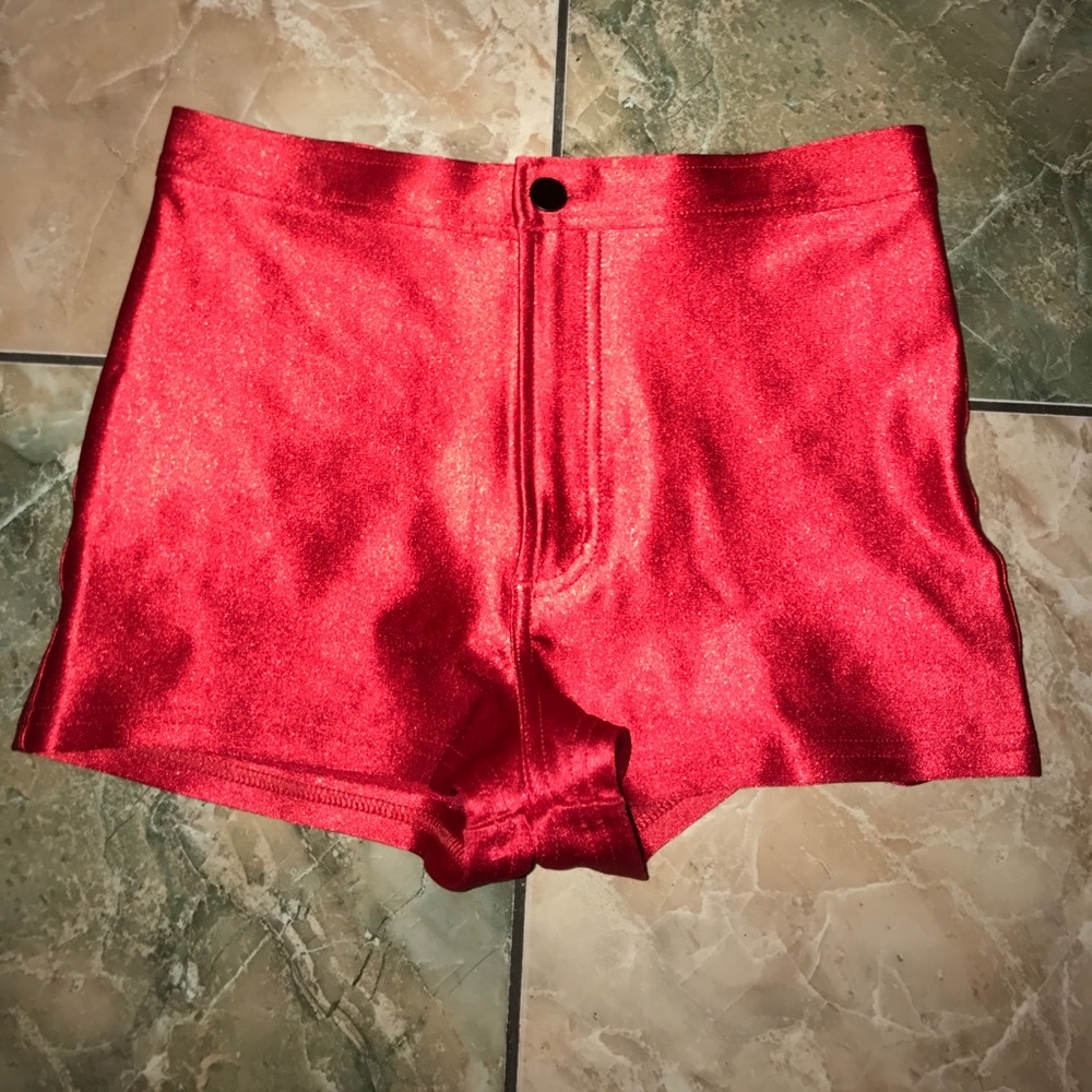 American Apparel disco shorts