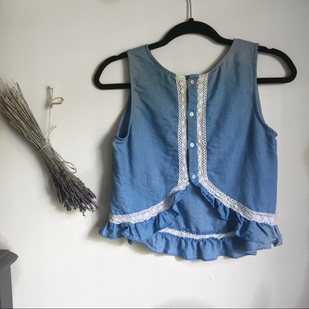 Open back blouse - Picture 6 of 8