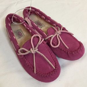 Ugg Australia Ryder Rose sheepskin moccasins NWOT