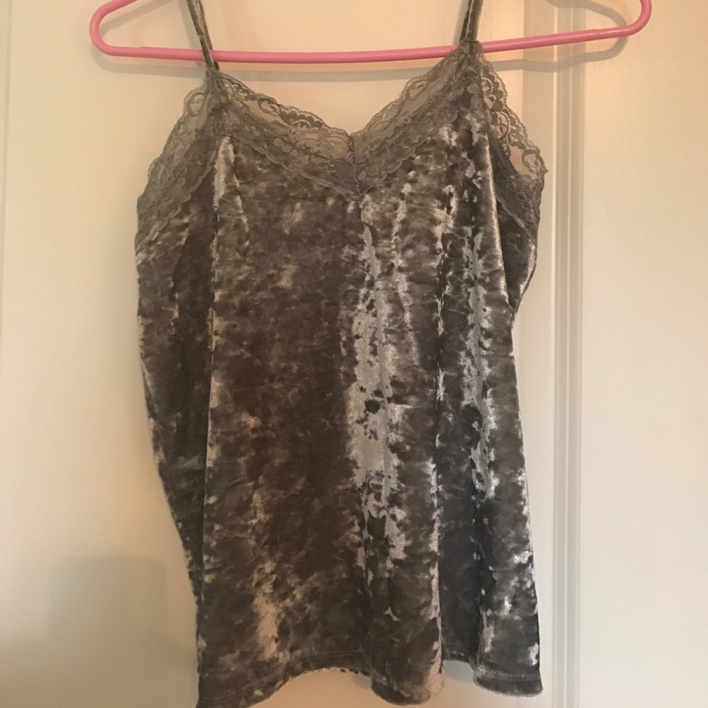 Velvet tank top!