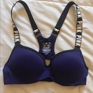 VS Pink Push Up Sports Bra