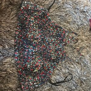 Urban Outfitters flower crop top