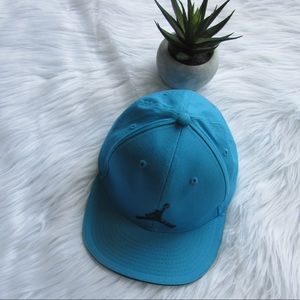 Air Jordan Boys Youth Blue and Black Hat