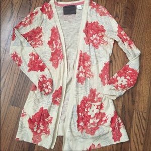 ANTHROPOLOGIE | Guinevere Open Front Cardigan