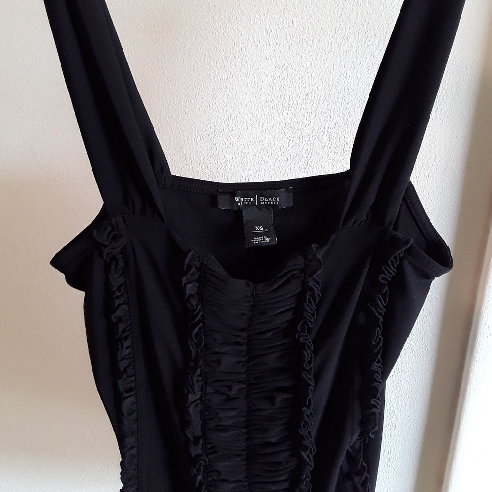 Black White Market black top in size xs