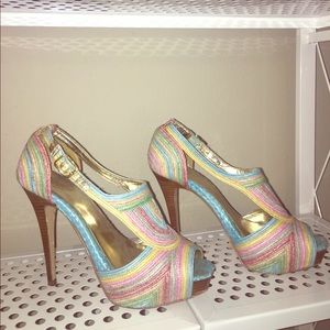 Rainbow Heels
