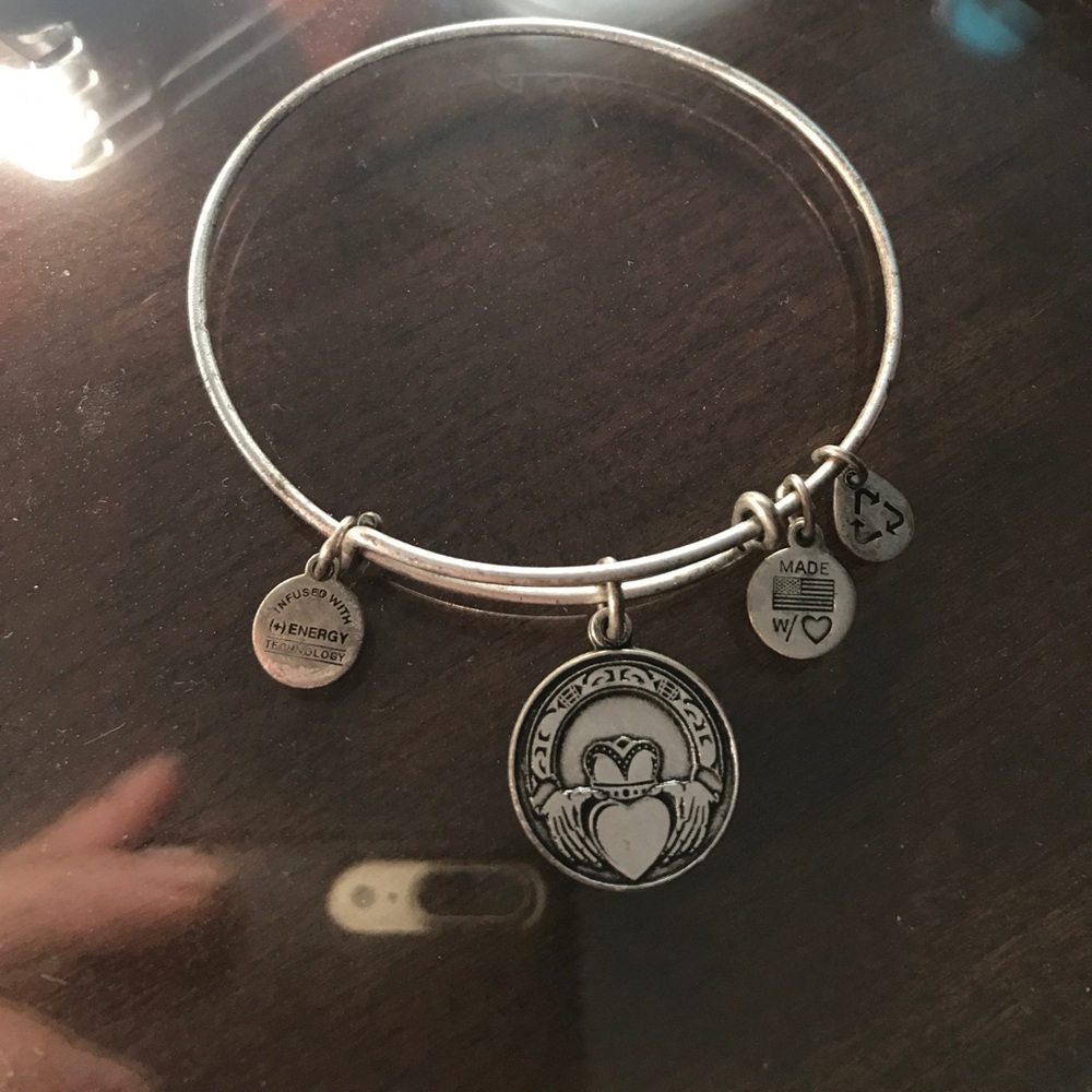 Silver Alex & Ani Bracelet