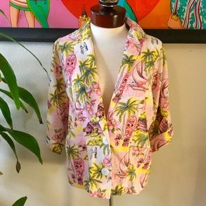 Tiki Freak Cropped Jacket