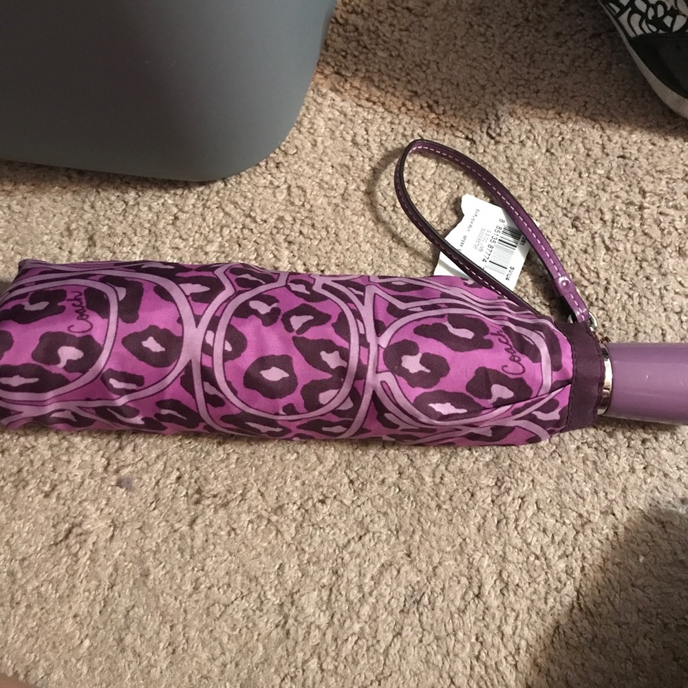 Coach umbrella