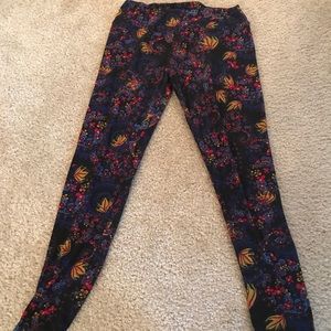 LuLaRoe TC floral leggings