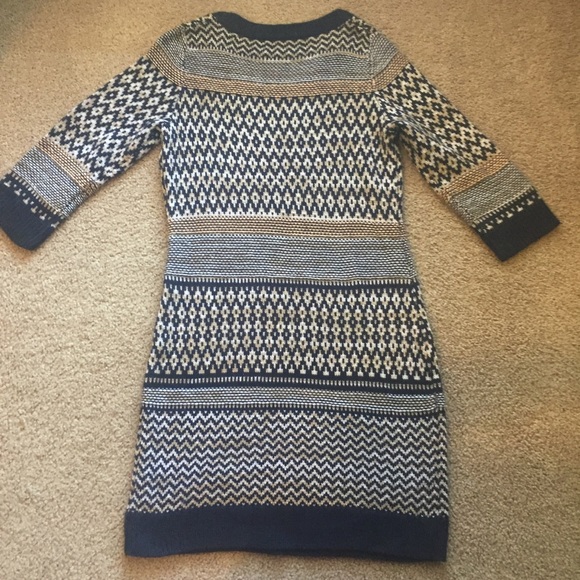 Belk Sweater dress 3/4 sleeve - Picture 6 of 8