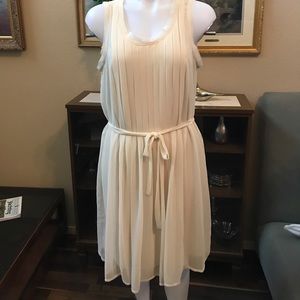 Vera wang no tags never worn cream dress