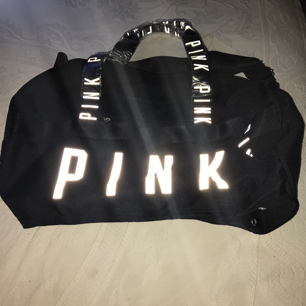 Black Victoria's Secret Gym Bag