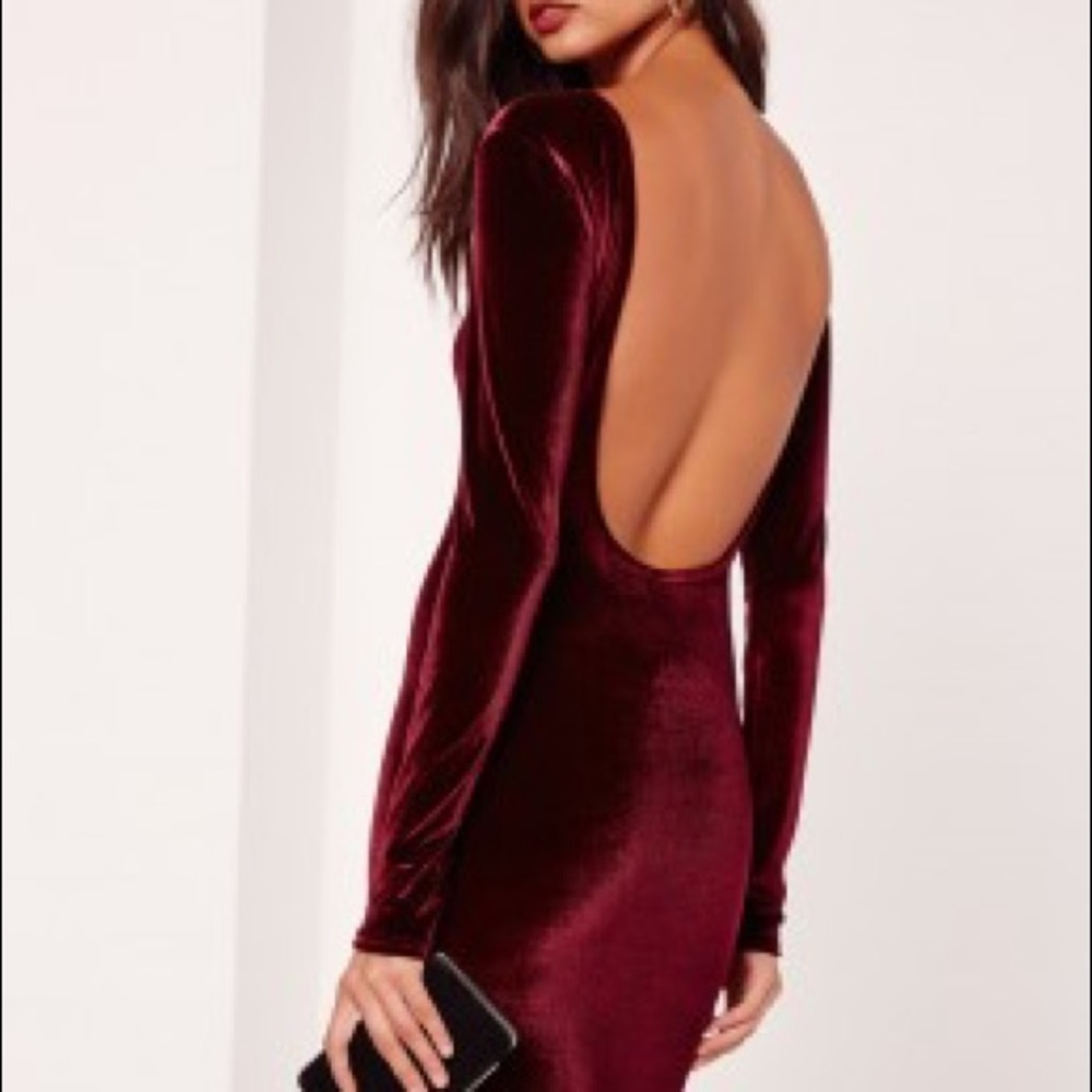 Red Velvet American Apparel Bodycon Dress