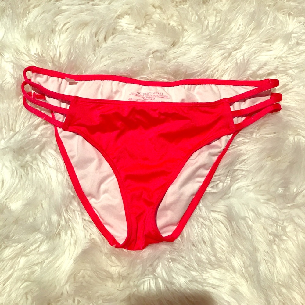 Victoria's Secret red swim bottoms