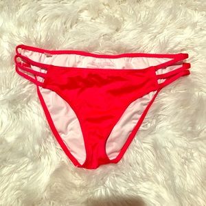 Victoria's Secret red swim bottoms