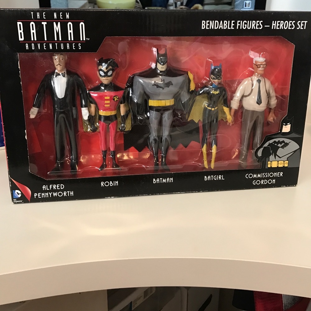 Batman bendable figures