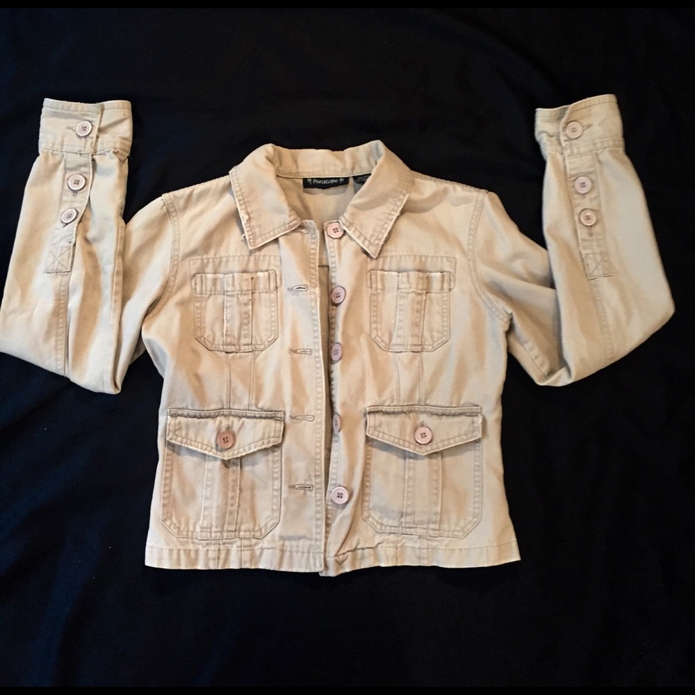 Khaki jacket Small