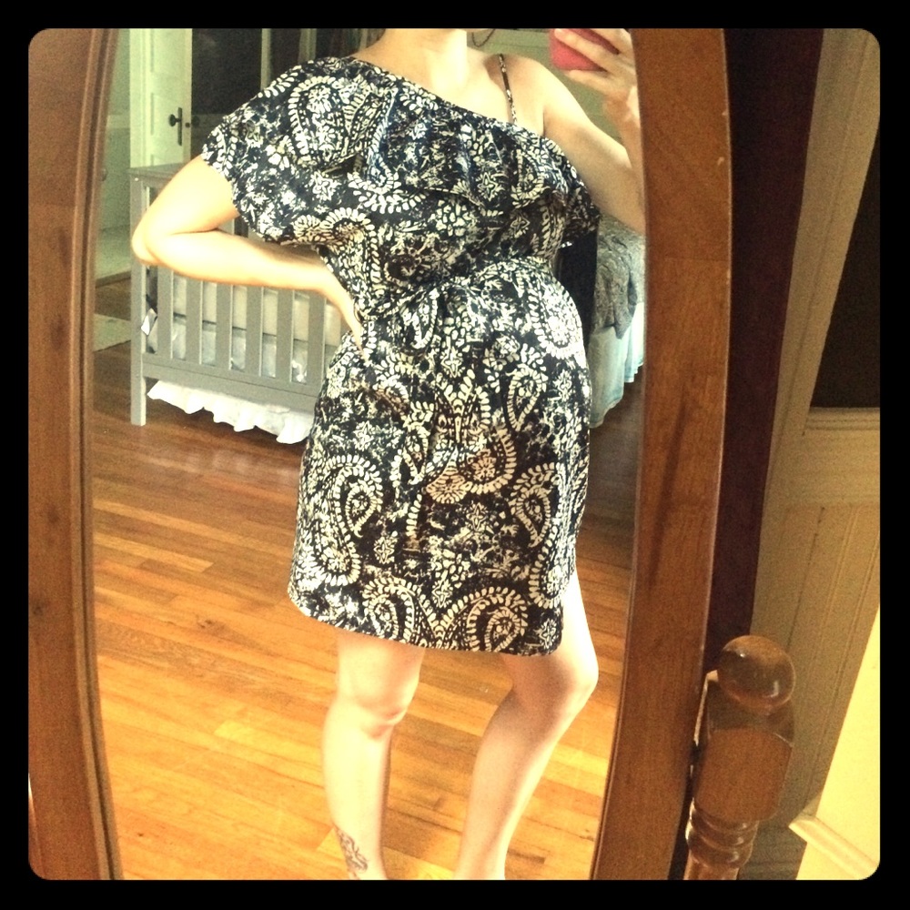 Maternity Asymmetrical Dress
