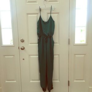 Teal jumpsuit