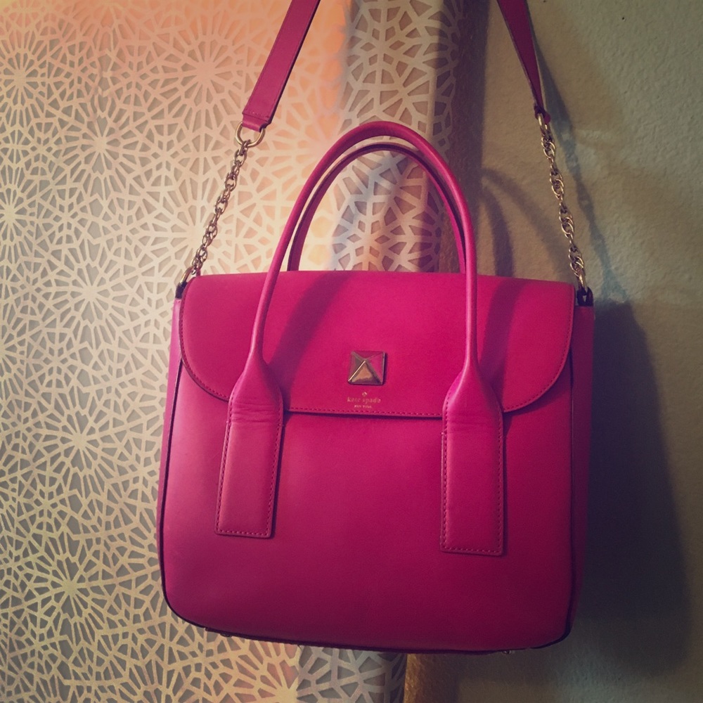Hot pink Kate spade ♠️ Florence Bond street bag
