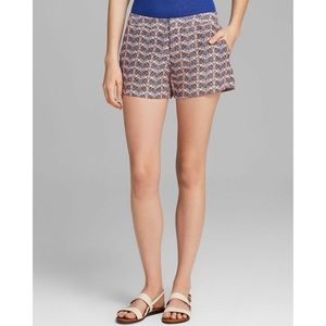 Joie Merci Chevron Blue & Orange Shorts