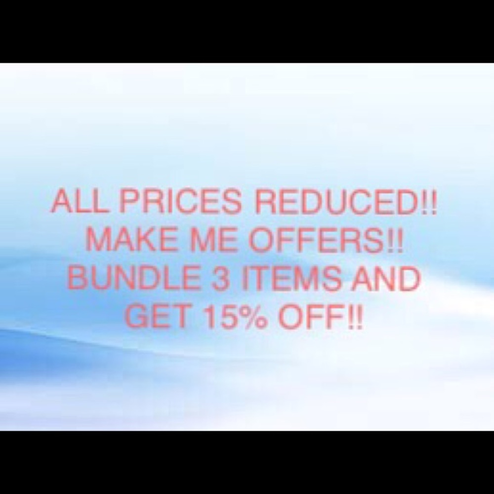 TRYING TO SELL ALL ITEMS!!