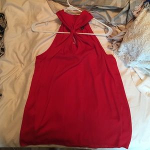 Banana Republic sleeveless halter blouse