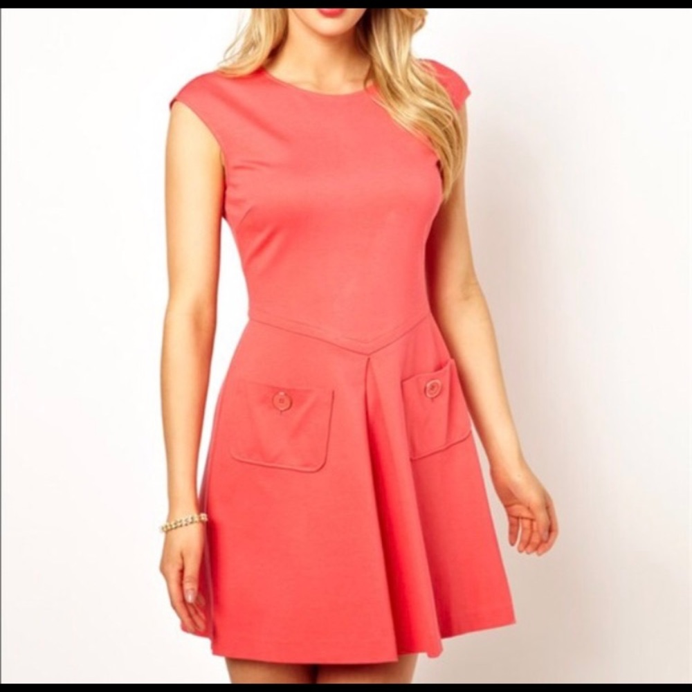 Ted Baker NWT Coral Skater Dress