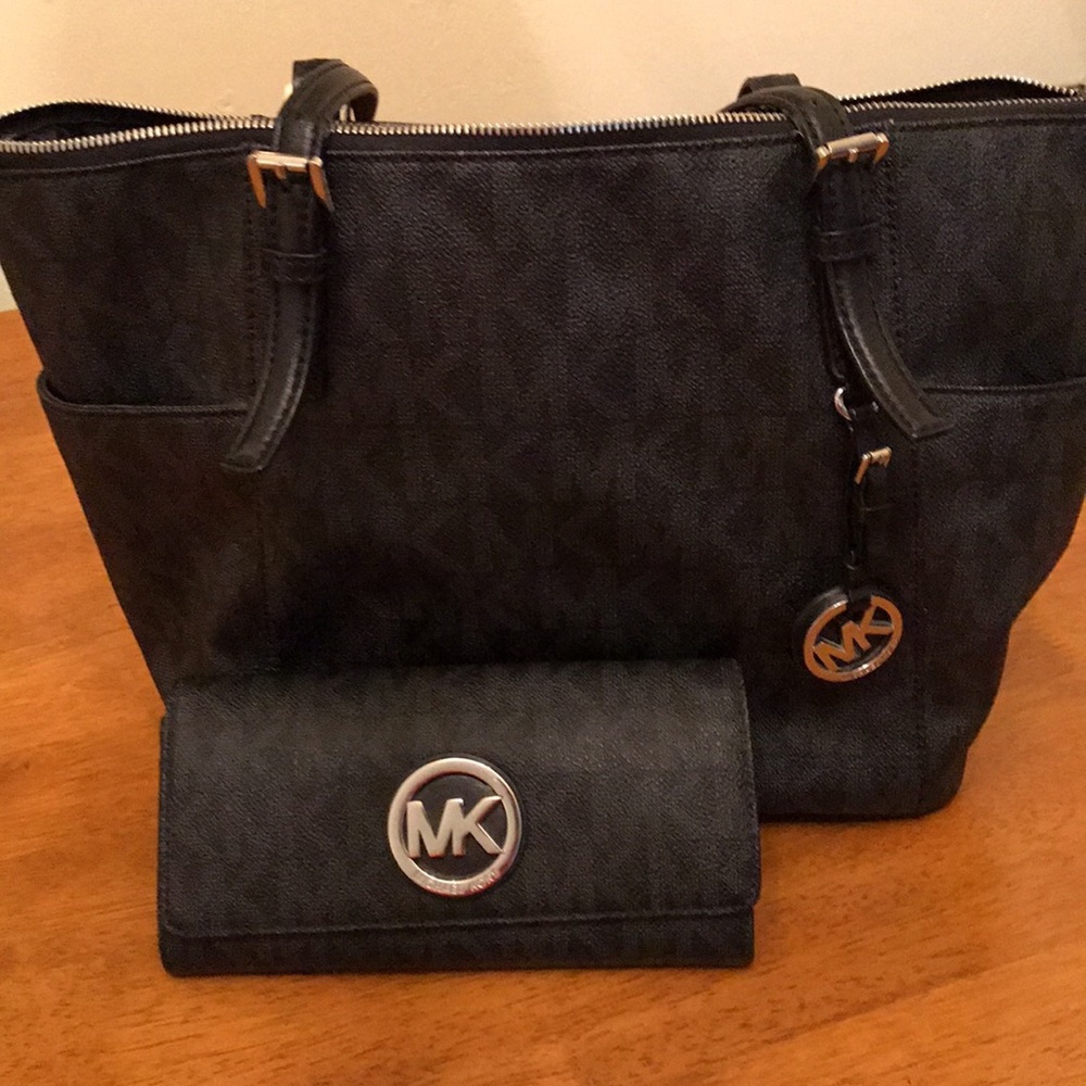 Mk purse and wallet