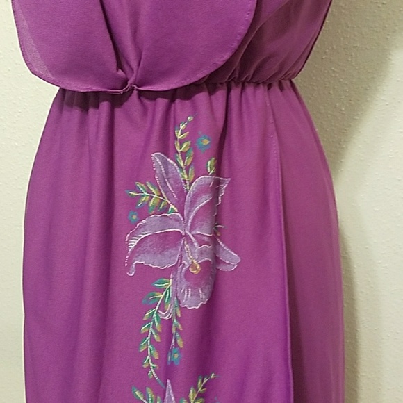 Floral Print Vintage Dress - Picture 5 of 8