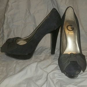 "Pin Up Style" Bow Detail Heels