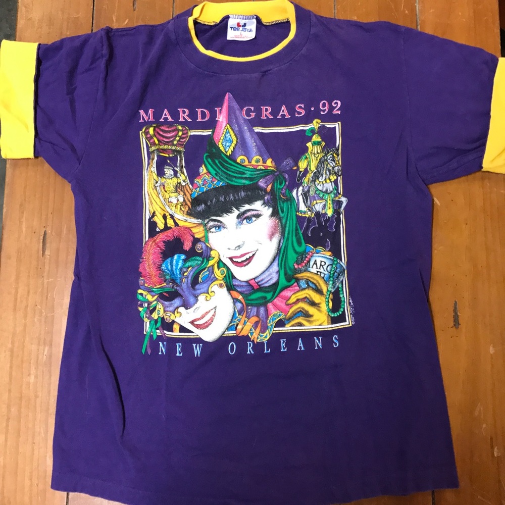 Vintage 1993 Mardi Gras shirt