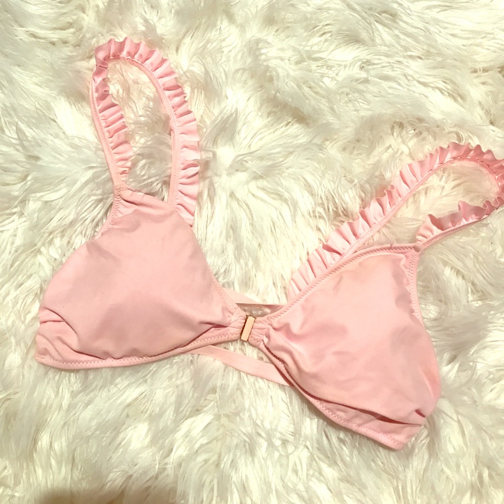 Victoria's Secret pink bikini top
