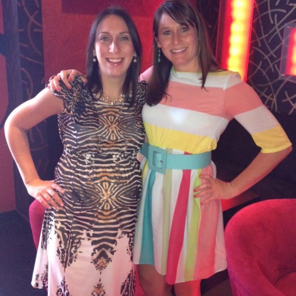 Alice and Olivia striped dress