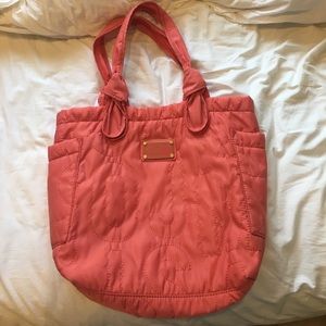 Marc Jacobs Nylon Tote- medium pink