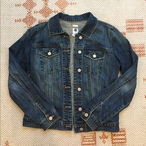 Gap Dark Wash Denim Jacket