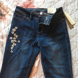Lauren Conrad Skinny Mid Rise Jeans
