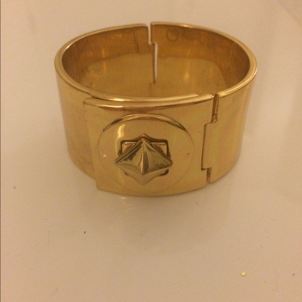 Kate Spade gold bangle.