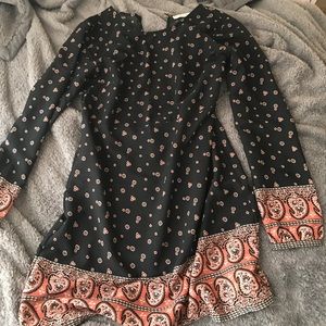 A&F Patterned Shift Dress