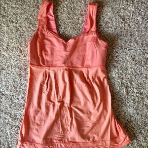 Lululemon Coral Tame Me Tank
