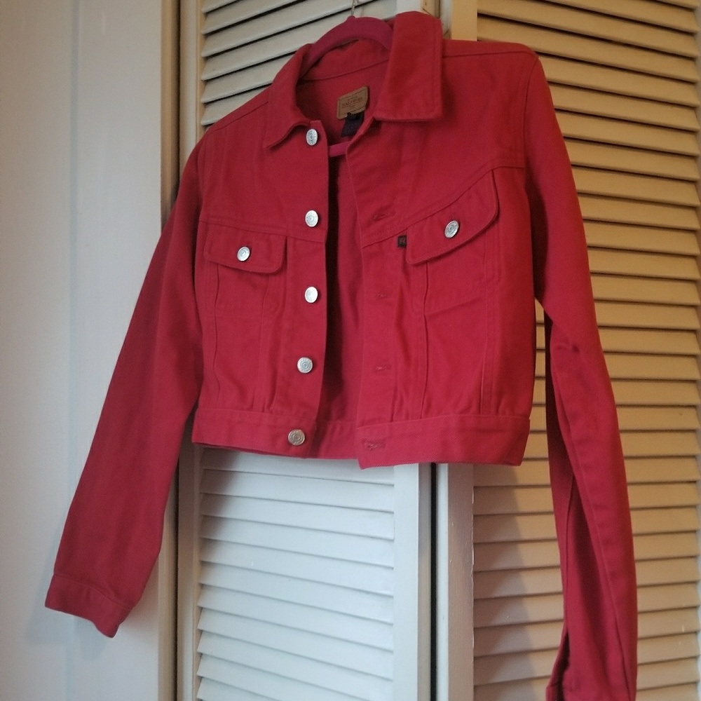 Vintage Ralph Lauren Crop Jean Jacket