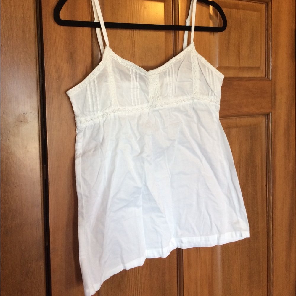 White tank top
