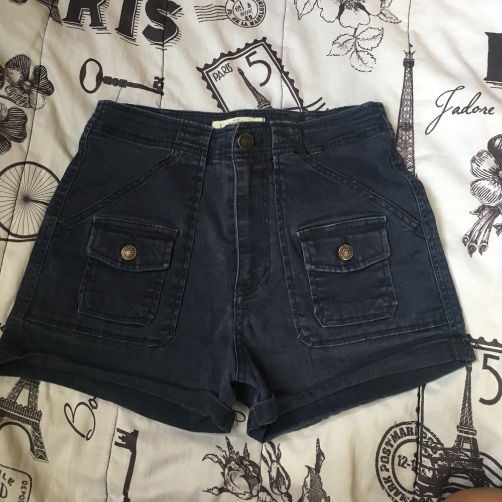 Abercrombie & Fitch Navy Blue shorts