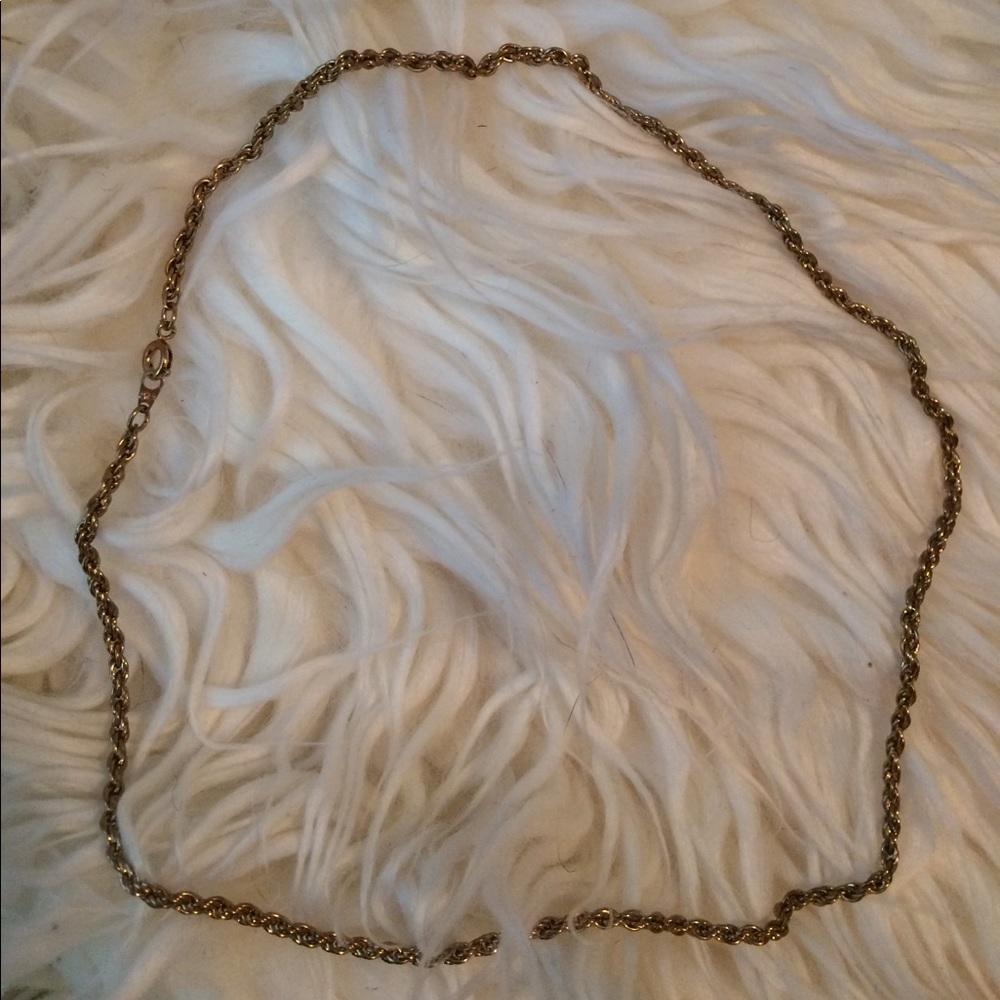 Gold necklace