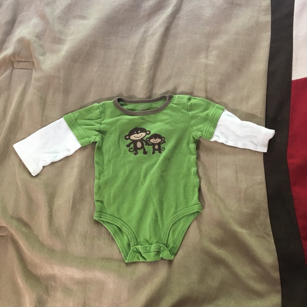 5 for $5! Carter's long sleeve onesie